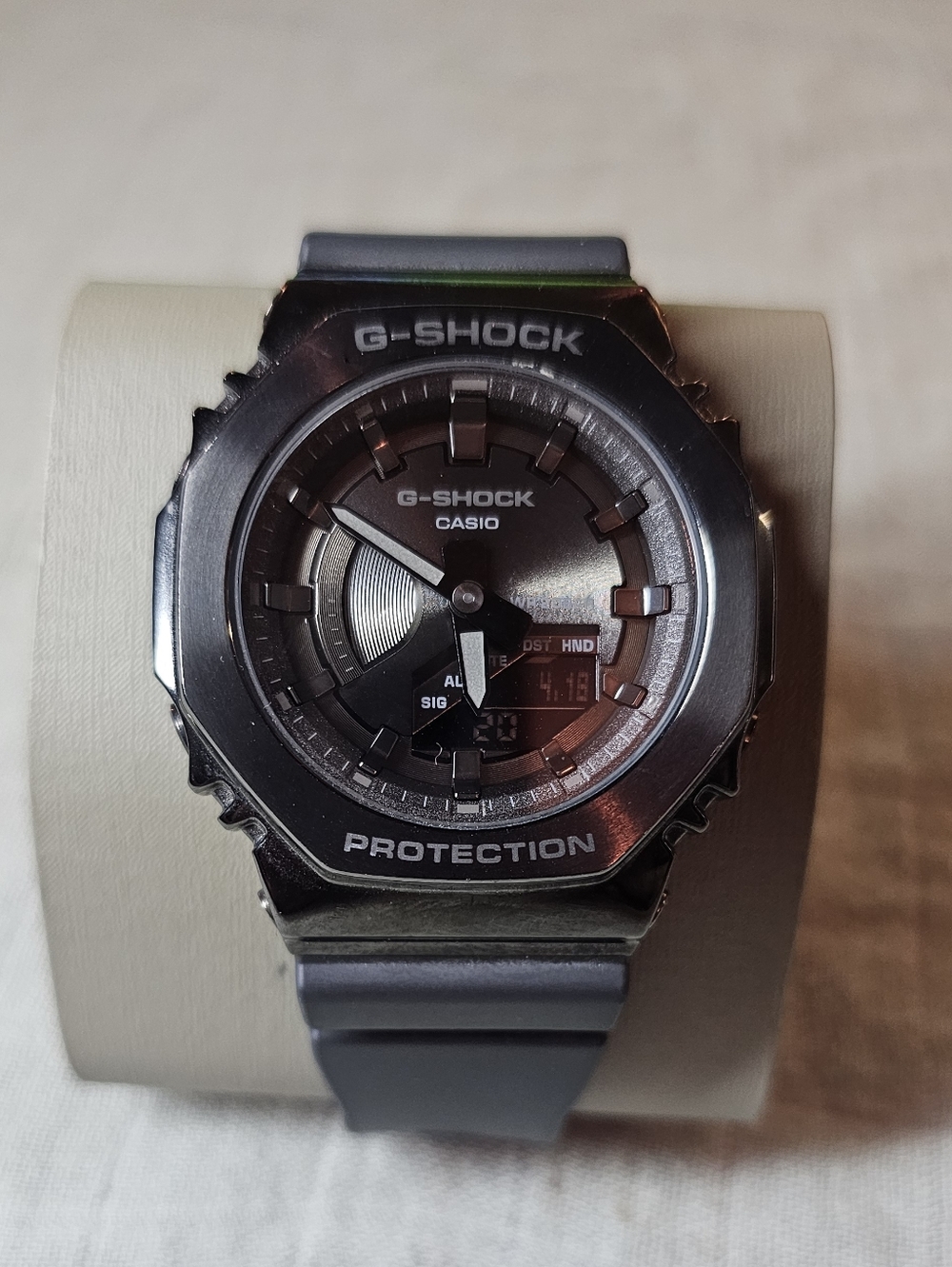 Casio G-Shock Metal Covered Analog Digital Watch GM-S2100B Japan